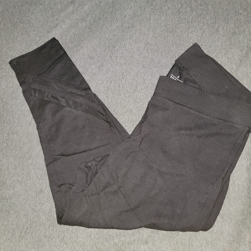 Torrid Active Mesh Detail Ankle Legging - 2XL - Black